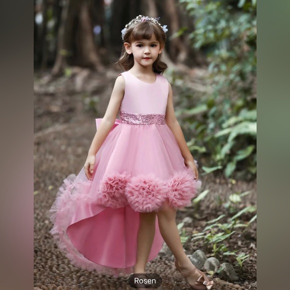 🎉LAST PIECE 🎉 Girls Princess Dress Formal Dress For Christmas,Birthday Dress - Picture 8 of 8